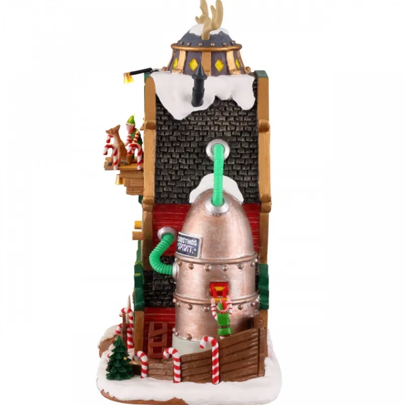 Santa'S Reindeer Training Academy B/O 4.5V Cod. 15793-Lemax Online