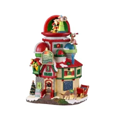 Santa's Stratospheric Observatory B/O 4.5V Cod. 15801-Lemax Clearance