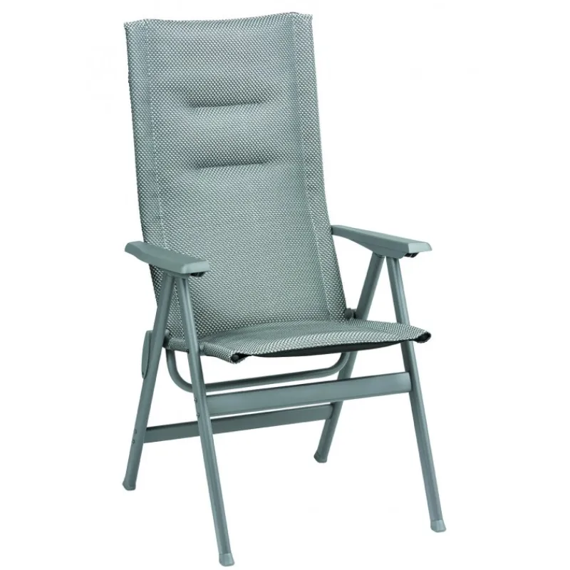 Sedia con Schienale Alto ZEN IT LFM2831 Silver/Titane-LaFuma Outlet