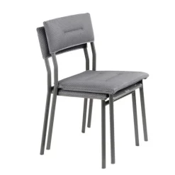 Sedia Impilabile ORON LFM5272 Silver-LaFuma Outlet