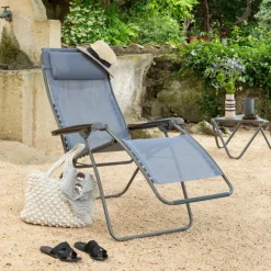 Sedia Poltrona Reclinabile Sdraio RSXA CLIP LFM2055 Océan II-LaFuma Outlet