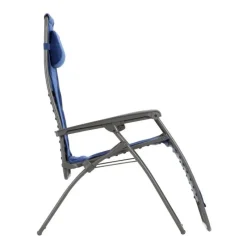 Sedia Poltrona Reclinabile Sdraio RSX CLIP LightComfort LFM2054 Denim-LaFuma Online