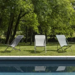 Sedia Sdraio MAXI TRANSAT LFM5170 CB Seigle II/Sable-LaFuma Best