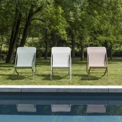 Sedia Sdraio MAXI TRANSAT LFM5170 CB Seigle II/Sable-LaFuma Best