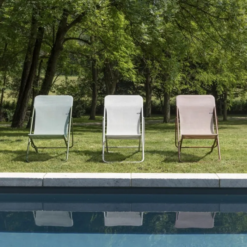 Sedia Sdraio MAXI TRANSAT LFM5170 CB Seigle II/Sable-LaFuma Best