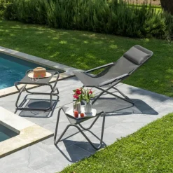 Sedia Sdraio TRANSABED LFM2863 Graphite-LaFuma Hot