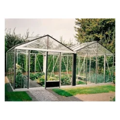 Serra Professionale Gardenia Alt. Gronda 1,81 m-Serre e Giardini Outlet