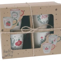 Set 4 Tazze di Natale-Koopman Sale