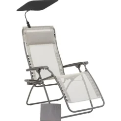 Set Poltrona Reclinabile Sdraio RELAX ZEN EDITION LFM5367 Seigle II/Titane-LaFuma Outlet