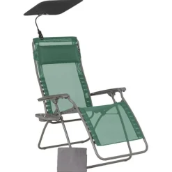 Set Poltrona Reclinabile Sdraio RELAX ZEN EDITION LFM5367 Foret (green)/Titane-LaFuma Hot