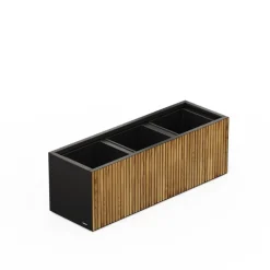 Sistema di Irrigazione Automatica per Fioriera in Metallo DECO 150x50x50 cm-Herstera