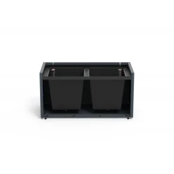 Sistema di Irrigazione Automatica per Fioriera in Metallo 100x50x50 cm-Herstera Discount