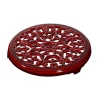 Sotto Pentola 23 cm Rosso in Ghisa-Staub Discount
