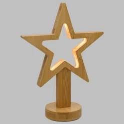 Stella con Base H25cm LED BIANCO CALDO-Lotti Best