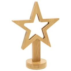 Stella con Base H25cm LED BIANCO CALDO-Lotti Best