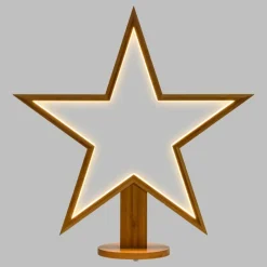 Stella con Base H55cm LED BIANCO CALDO-Lotti Online