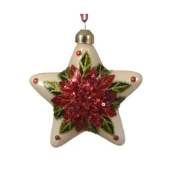 Stelle di Natale da Appendere con decorazioni Set da 2-Kaemingk Outlet