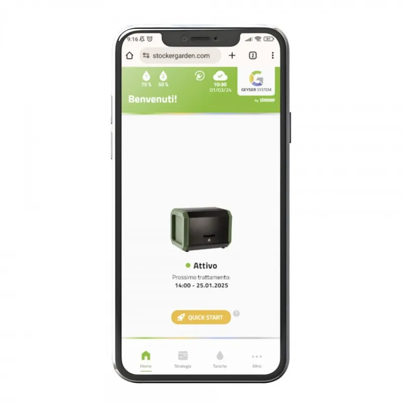 Geyser Pro Sistema Professionale Antizanzare Automatico fino a 3600 mq-Stocker Sale