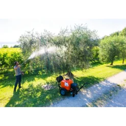 Pompa a carriola a batteria 100 l-Stocker Online