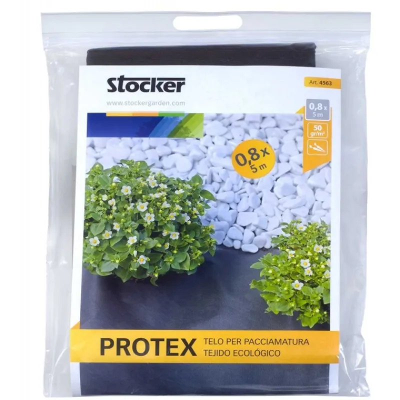 Protex Telo per pacciamatura nero 1,60 x 10 m 50 gr-Stocker New