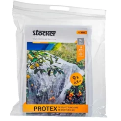 Protex Tessuto tubolare bianco 1,5 x 6 m 19 gr-Stocker New