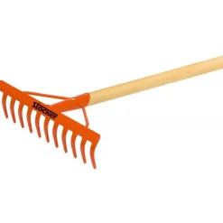 Rastrello a 12 denti con manico-Stocker Outlet