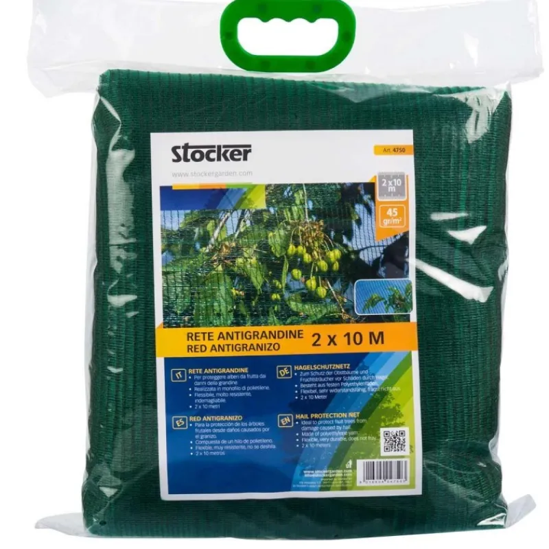 Rete antigrandine 2 x 20 m 45 gr-Stocker Outlet