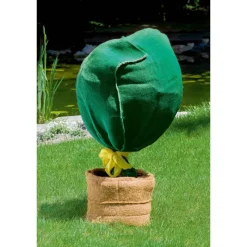 Sacco in iuta 98 x 110 cm colore verde-Stocker