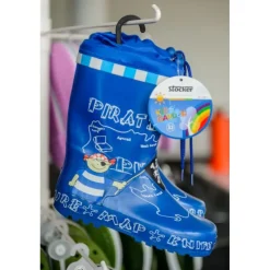 Stivali Kids Garden Pirate blu misura 27-Stocker Hot