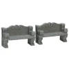 Stone Bench Set of 2 Cod. 74612-Lemax Hot