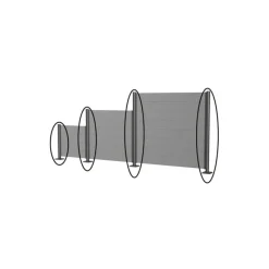 Supporti da Tassellare per Frangivista in Metallo-Biohort New