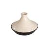 Tajine 28 cm Crema in Ghisa con Coperchio in Ceramica-Staub Best