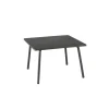 Tavolino basso quadrato VENCE LFM5277 Titane/Titane-LaFuma Sale