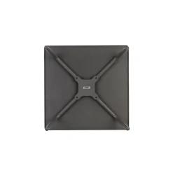 Tavolino basso quadrato VENCE LFM5277 Titane/Titane-LaFuma Sale