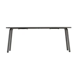 Tavolino basso rettangolare VENCE LFM5281 Titane/Titane-LaFuma