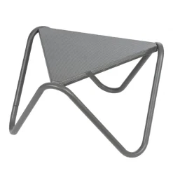 Tavolino VOGUE TRAFORATO 57 x 57 cm LFM5053 Titane-LaFuma Outlet