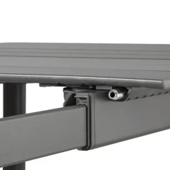 Tavolo Allungabile in Alluminio ORON 169/214 LFM5304 Titane-LaFuma