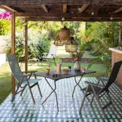 Tavolo ANYTIME 140 x 80 cm LFM5106 Fusain-LaFuma Sale