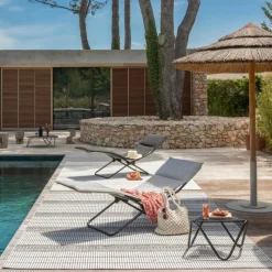 Tavolo Basso COCOON ALLURE 96 x 102 cm LFM2717 Fusain-LaFuma Clearance