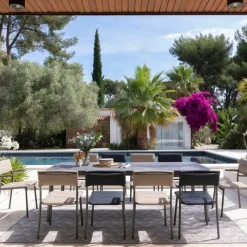 Tavolo da giardino allungabile ORON 170/205x100 cm LFM5322 Fusain/Titane-LaFuma Hot