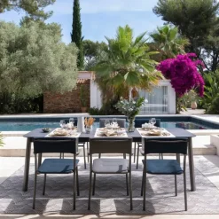 Tavolo da giardino allungabile ORON 170/205x100 cm LFM5322 Fusain/Titane-LaFuma Hot