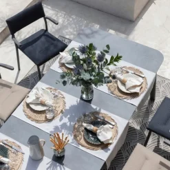 Tavolo da giardino allungabile ORON 170/205x100 cm LFM5322 Fusain/Titane-LaFuma Hot