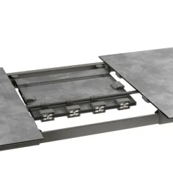 Tavolo da giardino allungabile ORON 170/205x100 cm LFM5322 Ciment/Titane-LaFuma Discount