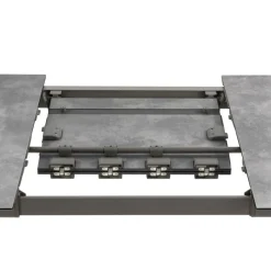 Tavolo da giardino allungabile ORON 170/205x100 cm LFM5322 Ciment/Titane-LaFuma Discount