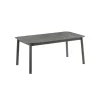 Tavolo da giardino allungabile ORON 170/205x100 cm LFM5321 Fusain/Titane-LaFuma