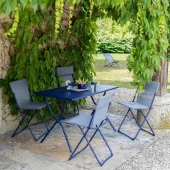 Tavolo da giardino pieghevole BALCONY 120x70 cm LFM5339 CB Indigo/Indigo-LaFuma Discount