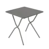 Tavolo da giardino pieghevole BALCONY 70x70 cm LFM5357 CB Titane/Titane-LaFuma