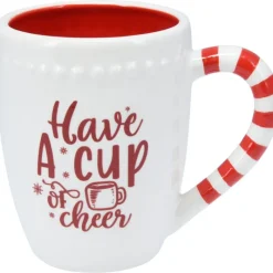 Tazza di Natale in Ceramica 11 cm. Pezzo Singolo-Koopman Online