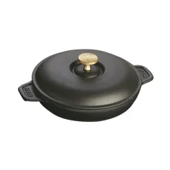 Tegame con Coperchio 20 cm Nero in Ghisa-Staub Online