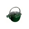Teiera 16.5 cm Verde Basilico in Ghisa-Staub Discount